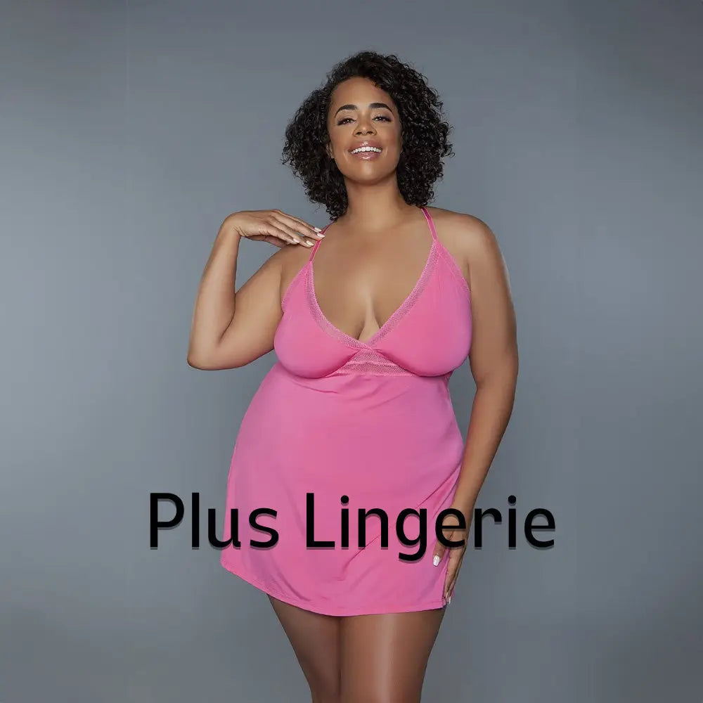 Plus Lingerie Smile Sparker