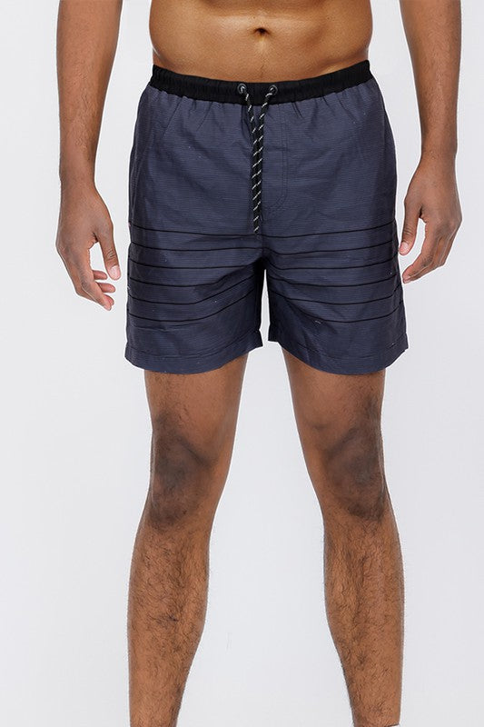 Blue stripes Swim Shorts Smile Sparker