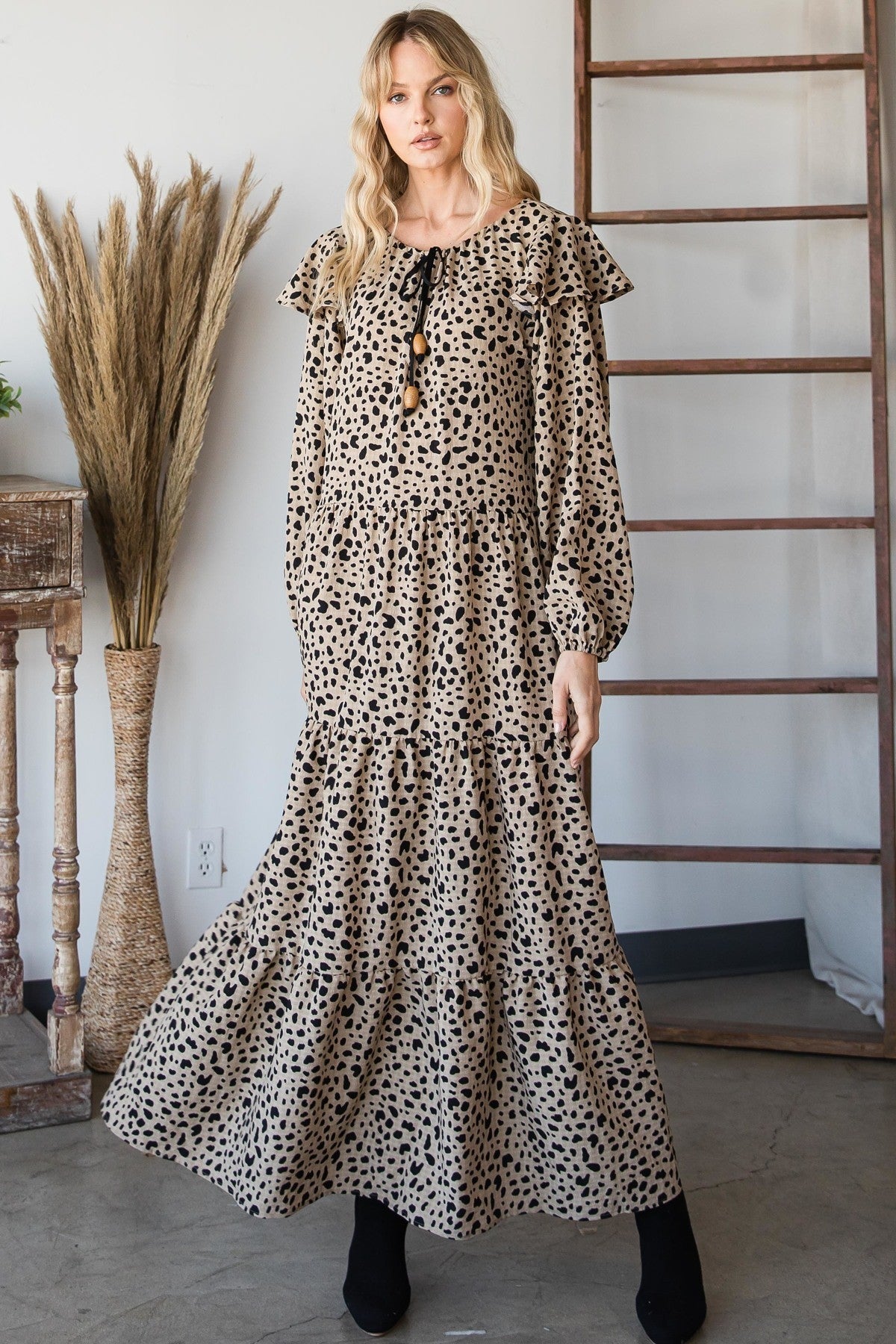 Bohemian Maxi Dress Smile Sparker