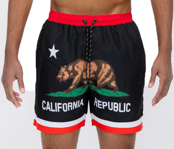 California Swim Shorts Smile Sparker