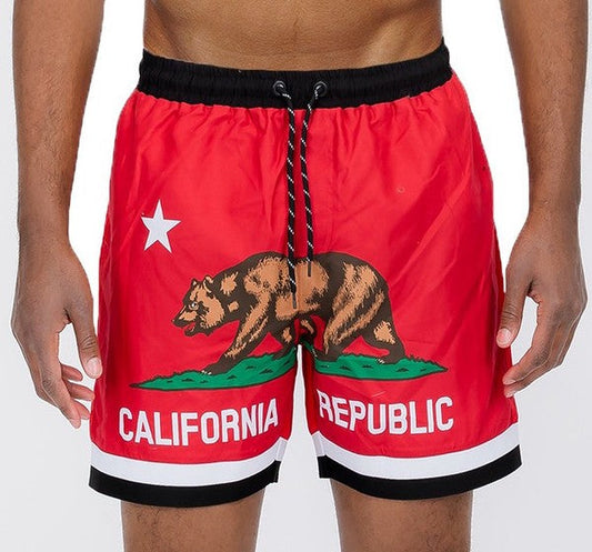 California Swim Shorts Smile Sparker