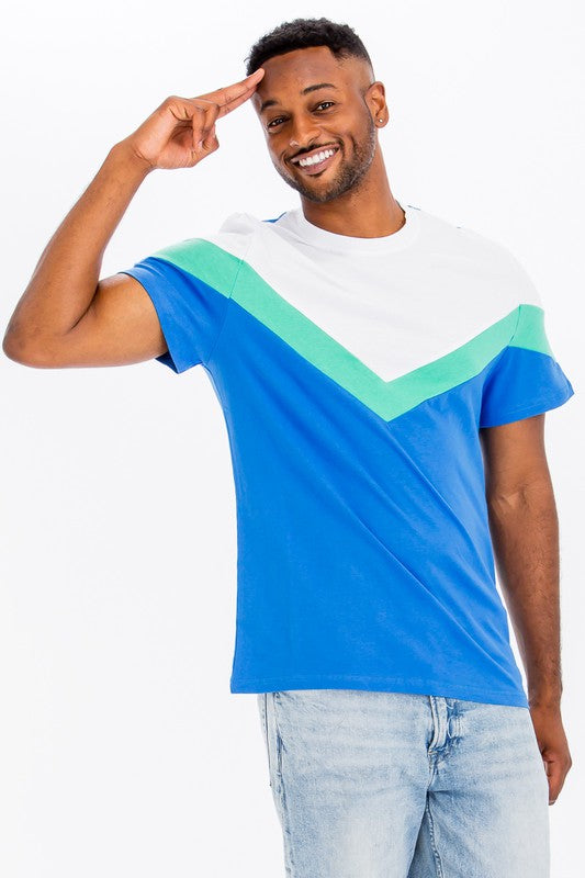 COLOR BLOCK TSHIRT Smile Sparker