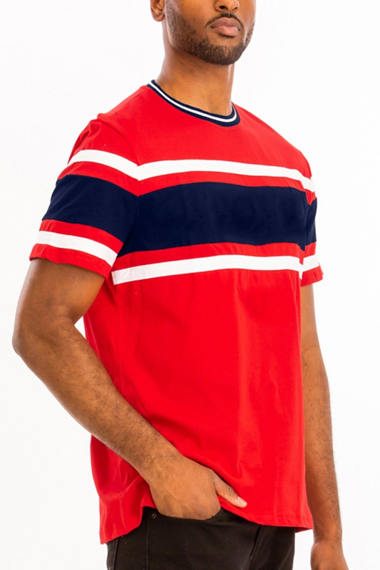 COTTON THREE STRIPE TSHIRT Smile Sparker