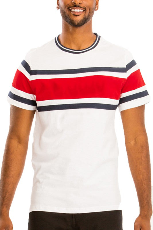 COTTON THREE STRIPE TSHIRT Smile Sparker