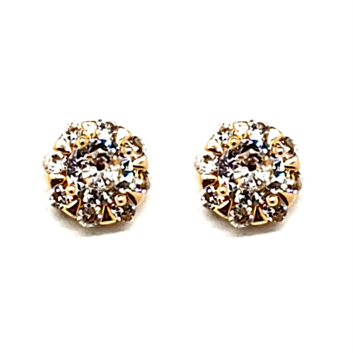 Crystal Stud Earring Smile Sparker