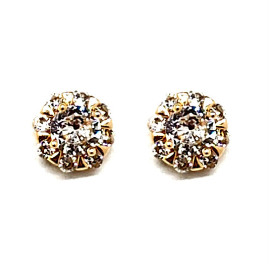 Crystal Stud Earring Smile Sparker