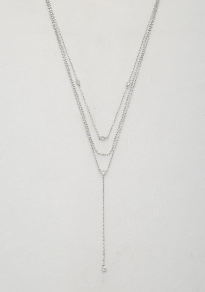 Dainty Metal Y Shape Necklace Smile Sparker