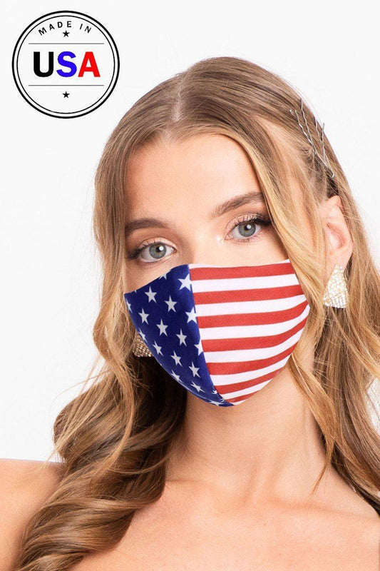 Made In Usa / Fashionable 3d Reusable Face Mask Smile Sparker