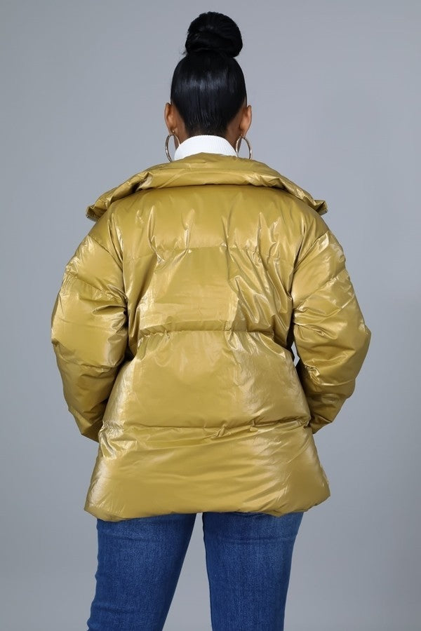 Non-stretch Bomber Jacket - JACKETS & OUTWEAR - Yellow