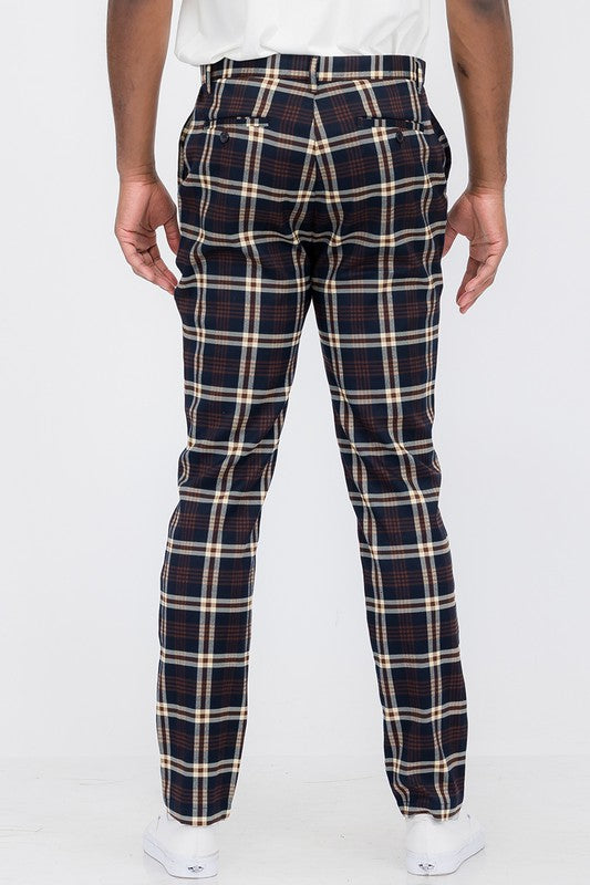 Plaid Trouser Pants Smile Sparker