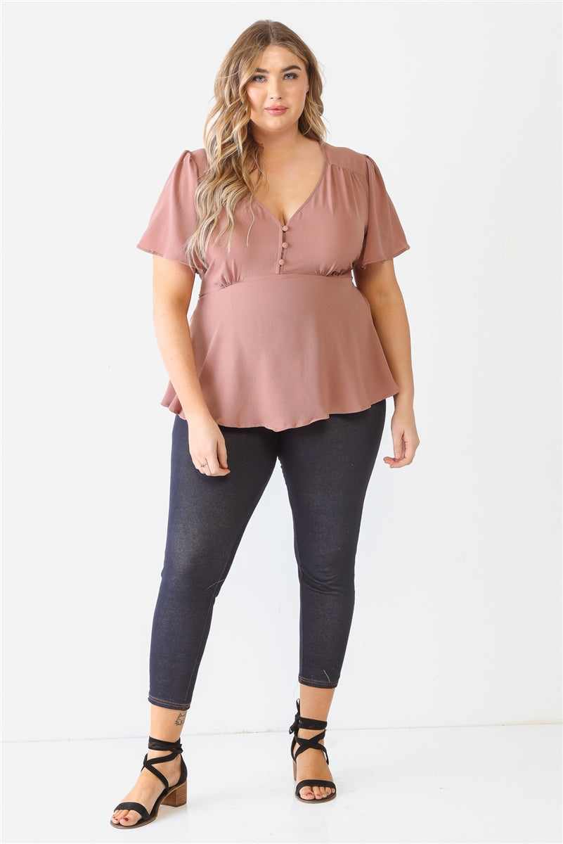 Plus Tie Detail Flare Top Smile Sparker