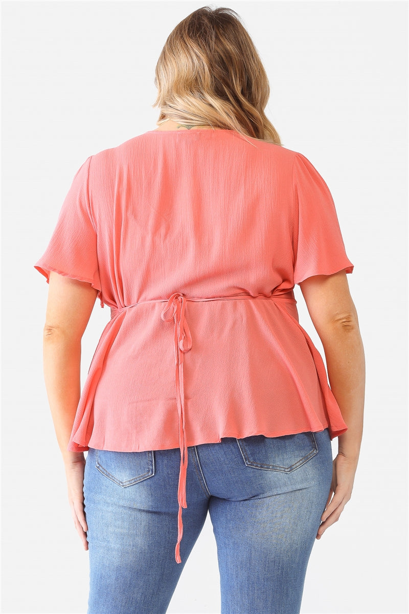 Plus Tie Detail Flare Top Smile Sparker