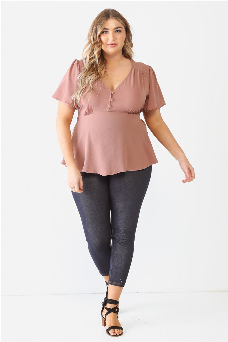 Plus Tie Detail Flare Top Smile Sparker