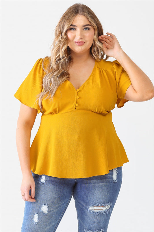 Plus Tie Detail Flare Top Smile Sparker