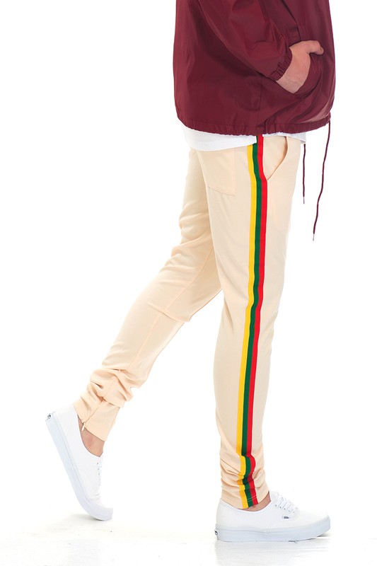 RASTA TAPED TRACK PANTS Smile Sparker