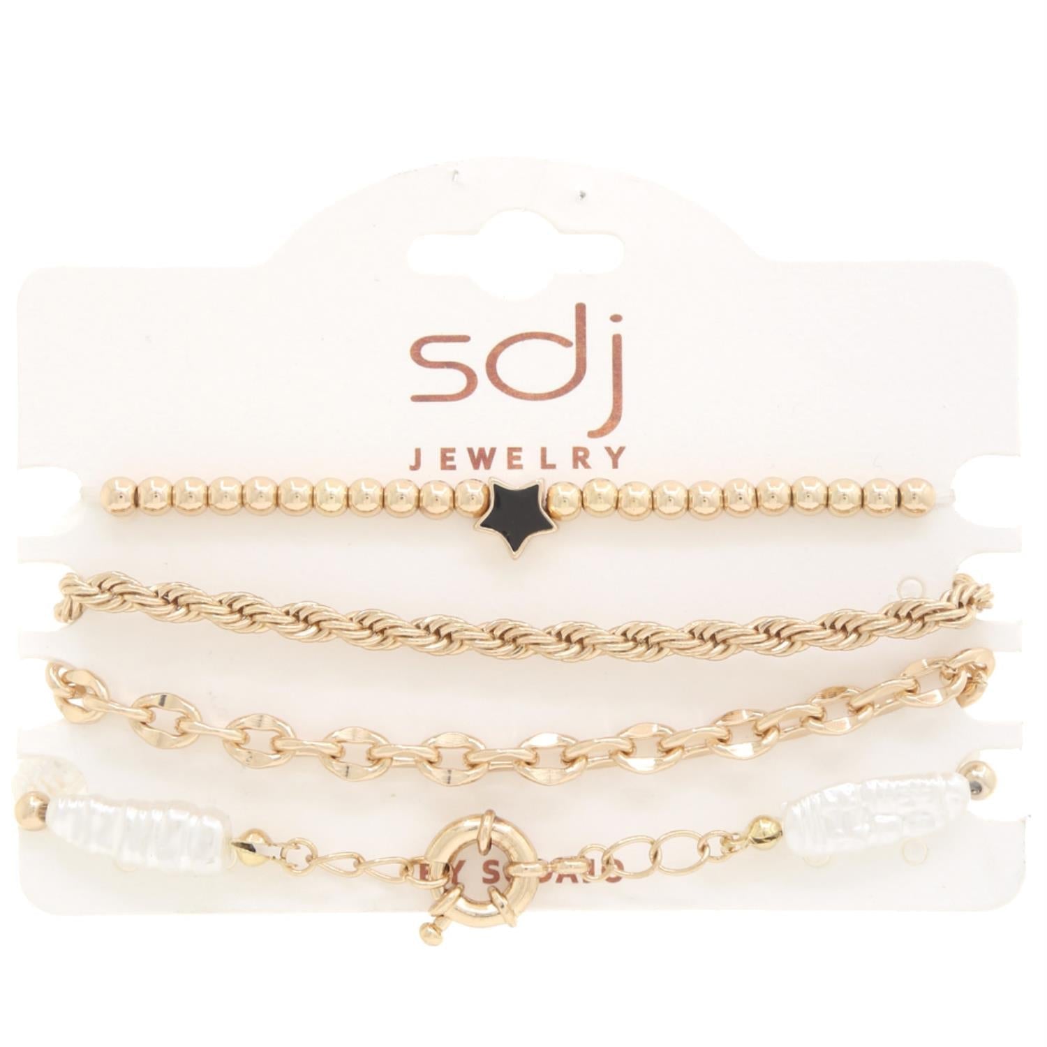 Sodajo Star Beaded Bracelet Set Smile Sparker