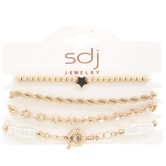 Sodajo Star Beaded Bracelet Set Smile Sparker