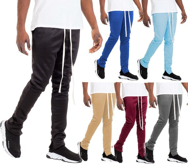 SOLID COLOR PLAIN BASIC TRACK PANTS Smile Sparker