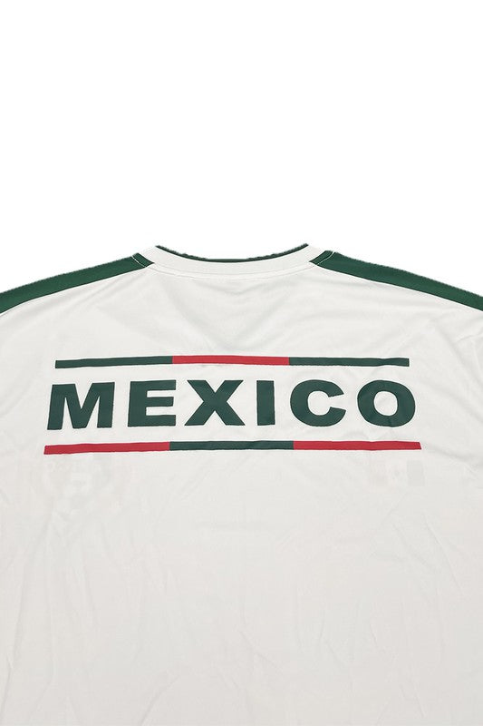 UNISEX MEXICO TEAM WORLD SOCCER JERSEYS TOP Smile Sparker