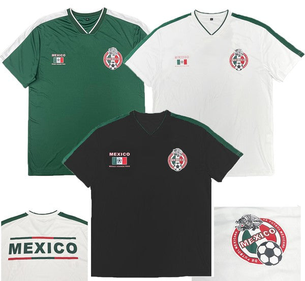 UNISEX MEXICO TEAM WORLD SOCCER JERSEYS TOP Smile Sparker