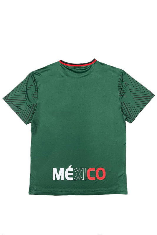 UNISEX MEXICO TEAM WORLD SOCCER JERSEYS TOP Smile Sparker