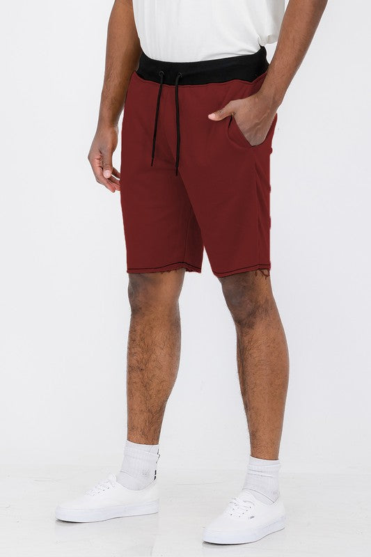 WeRaw Cut Sweat Shorts Smile Sparker