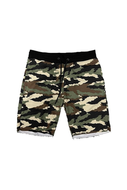 WeRaw Cut Sweat Shorts Smile Sparker