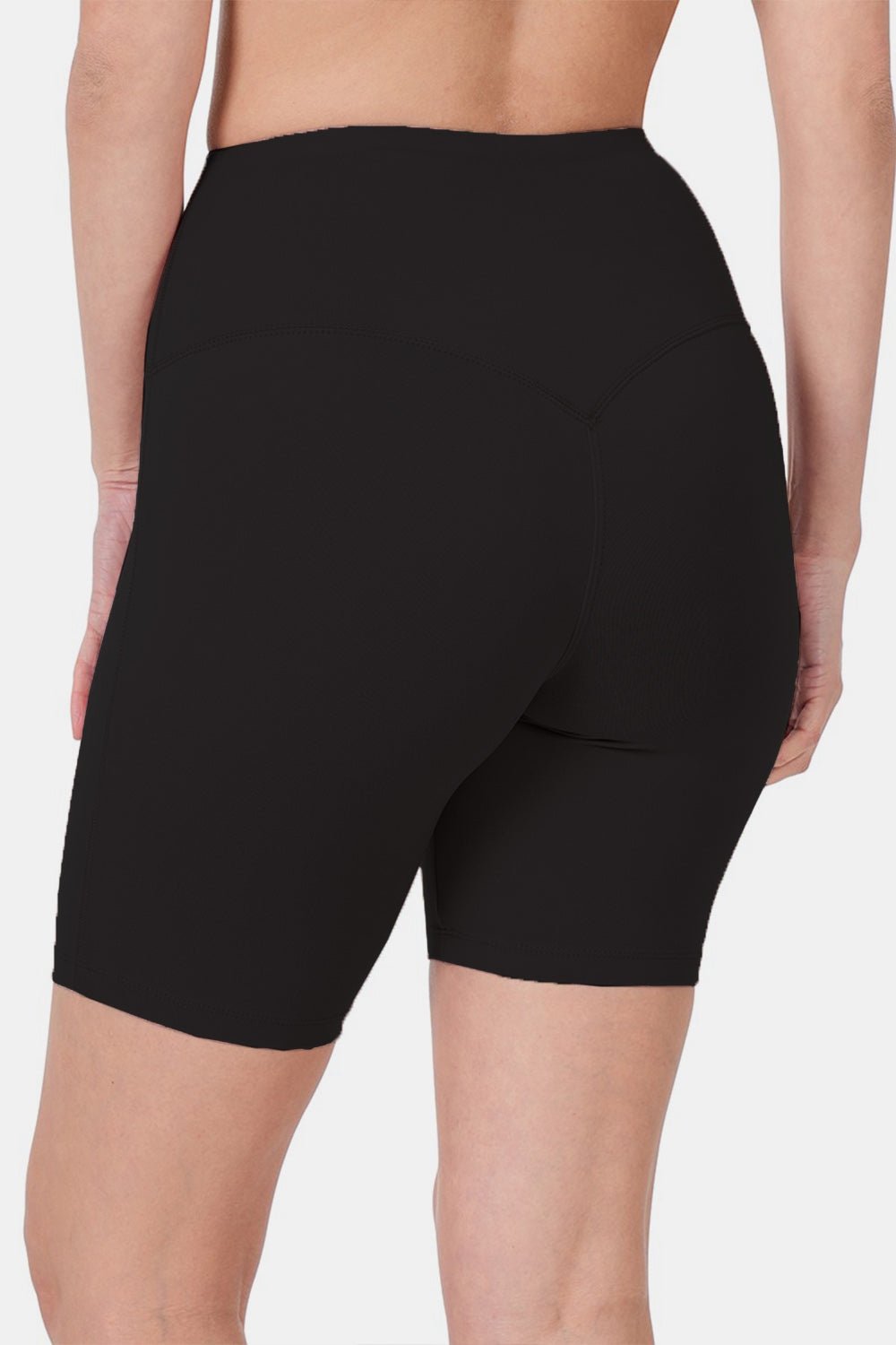 Zenana High Waist Active Shorts - ACTIVEWEAR - Black